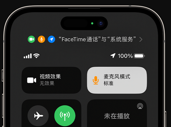 香河苹果授权维修网点分享iPhone在通话时让你的声音更清晰 