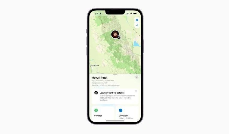 香河苹果14维修分享iPhone14系列中 FindMy功能通过卫星分享位置方法教程 